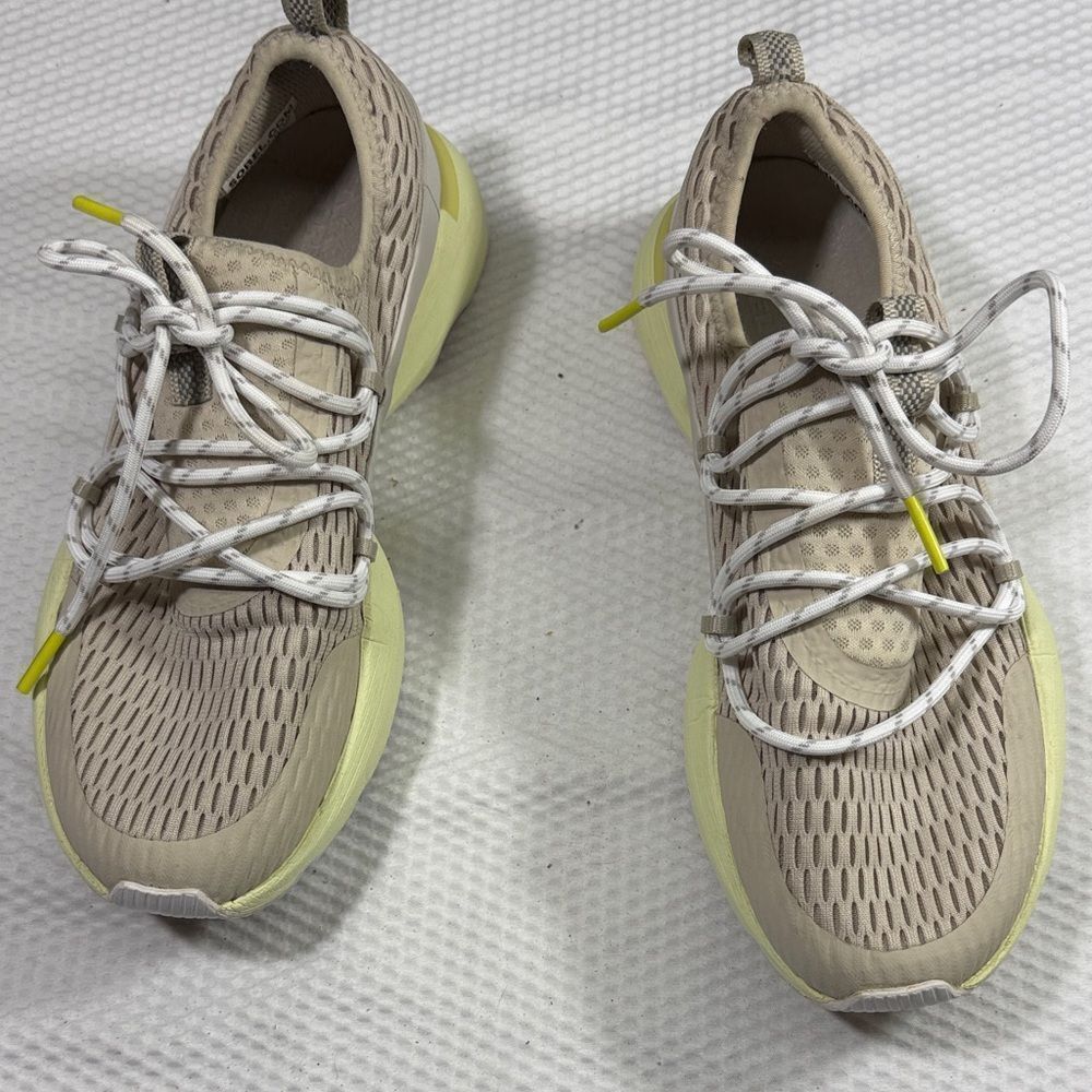 Sorel Beige Sneakers with Yellow Highlights